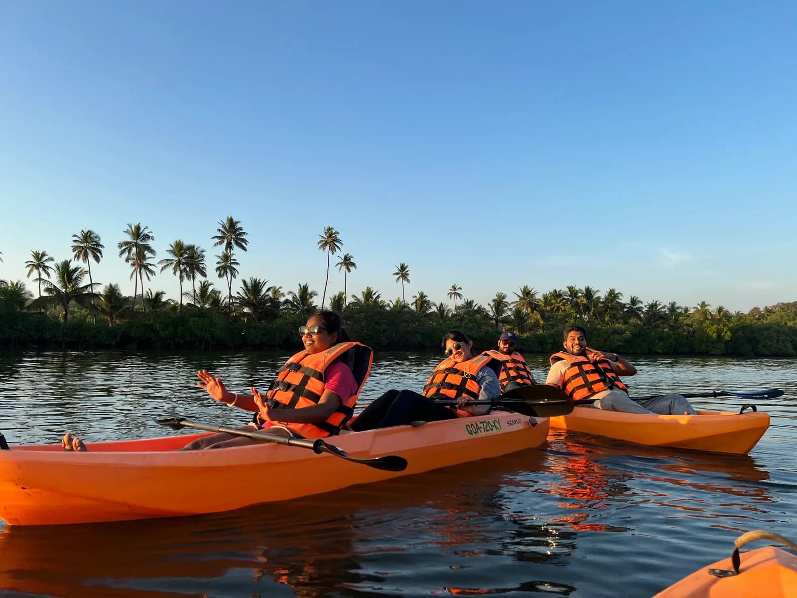 Kayaking