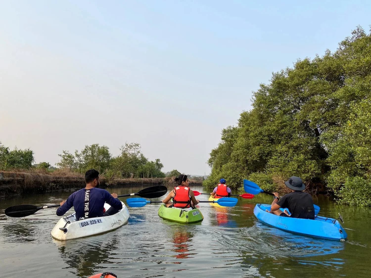 Moira Kayaking